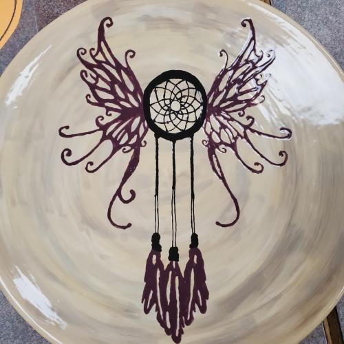 Dreamcatcher-on-plate