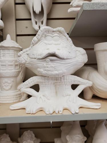 Frog-before-painting