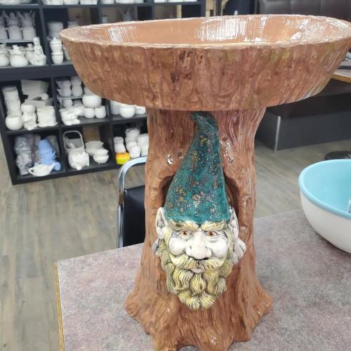 Gnome-Birdbath