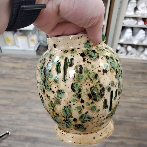 Tiny-green-vase